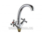 Смеситель Cron Smes на кухню 273 на гайке