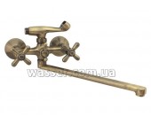 Смеситель Haiba Dominox Bronze на ванну 143