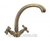 Смеситель Haiba Dominox Bronze на кухню 273