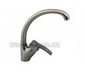 Смеситель Haiba Focus Ухо Нержавейка на кухню 011