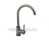 Смеситель Haiba Hans Ухо Нержавейка на кухню 011