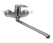 Смеситель Haiba Hansberg Нержавейка на ванну 006 e