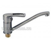 Смеситель Haiba Hansberg Нержавейка на кухню 004 н