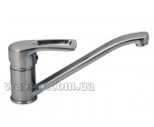 Смеситель Haiba Hansberg Нержавейка на кухню 004 н