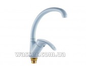 Смеситель Haiba Mars Ухо White на кухню 011 на гай